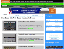 Tablet Screenshot of downloaddrum.com